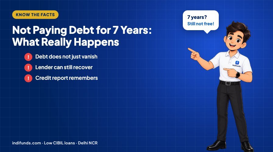 What Happens After 7 Years of Not Paying Debt in India?
